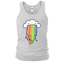 Мужская майка Rainbow cloud
