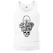 Мужская майка Skate or die