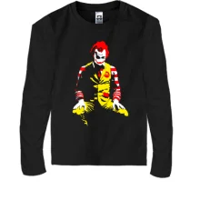 Детский лонгслив Ronald McDonald Clown art