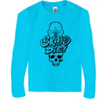 Дитячий лонгслів Skate or die