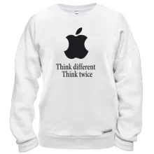 Свитшот Apple - Think twice