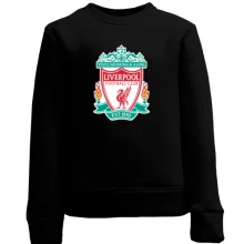 Детский свитшот с цветной эмблемой Liverpool