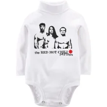 Детское боди с длинным рукавом Red Hot Chili Peppers (силуэты)