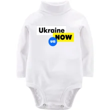 Дитяче боді з довгим рукавом Ukraine NOW UA