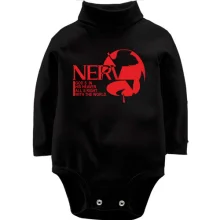 Детское боди с длинным рукавом Nerv (Евангелион)