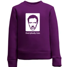 Детский свитшот Everybody Lies