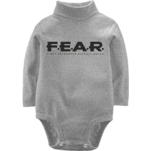 Детское боди с длинным рукавом F.E.A.R.