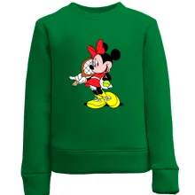 Детский свитшот Minie Mouse теннис 2