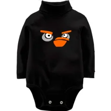Детское боди с длинным рукавом Black bird