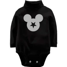 Детское боди с длинным рукавом Mickey Star
