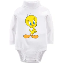 Детское боди с длинным рукавом Tweety