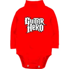 Детское боди с длинным рукавом Guatar Hero 2