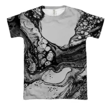 3D футболка Abstraction alcohol ink