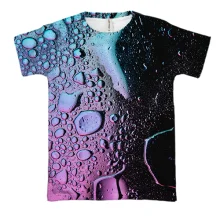 3D футболка Water drop abstraction