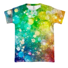3D футболка Rainbow pattern 2