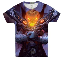Детская 3D футболка Halloween warrior