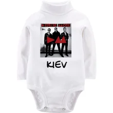 Детское боди с длинным рукавом Depeche Mode Kyiv