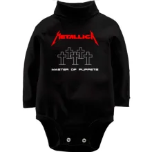 Детское боди с длинным рукавом Metallica - Master of puppets
