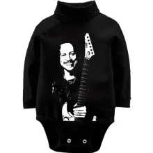 Детское боди с длинным рукавом Metallica - Кирк Хэммет