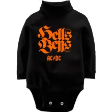 Детское боди с длинным рукавом AC/DC - Hells Bells