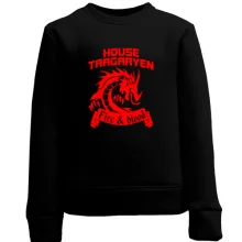 Детский свитшот Targaryen - Fire and Bllod