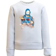 Детский свитшот с Иисусом
