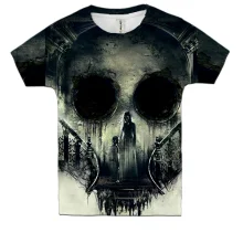 Детская 3D футболка Skull of mystic