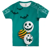Детская 3D футболка Halloween balls