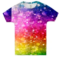 Дитяча 3D футболка Rainbow pattern.