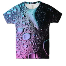 Дитяча 3D футболка Water drop abstraction