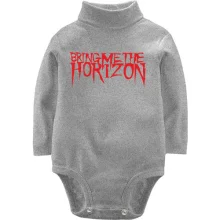 Детское боди с длинным рукавом Bring me the horizon