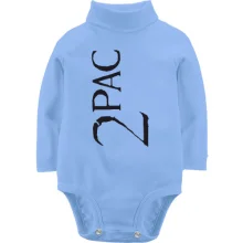 Детское боди с длинным рукавом 2pac