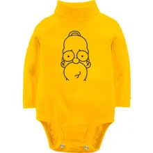 Детское боди с длинным рукавом Simpson
