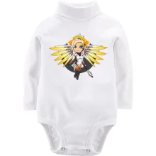 Детское боди с длинным рукавом Overwatch Mercy