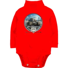 Детское боди с длинным рукавом WOT (3)