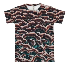 3D футболка Mushrooms pattern