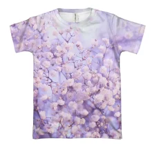 3D футболка Cute pink flowers