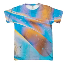 3D футболка Multicolor abstraction 10