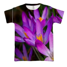 3D футболка Feolite flowers