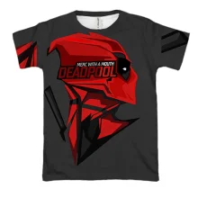 3D футболка Deadpool «Merc with a Mouth»
