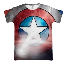 3D футболка Captain America
