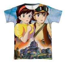 3D футболка Anime boy and girl
