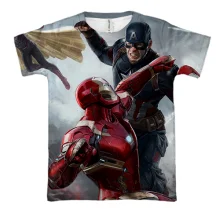 3D футболка The avengers attack