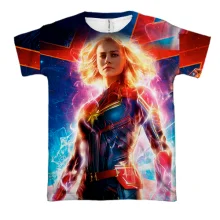 3D футболка Captain Marvel