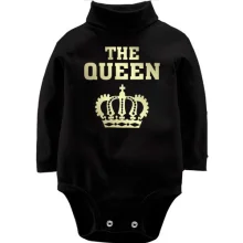 Детское боди с длинным рукавом The Queen