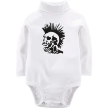 Дитяче боді з довгим рукавом Punk's not Dead