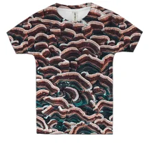 Детская 3D футболка Mushrooms pattern