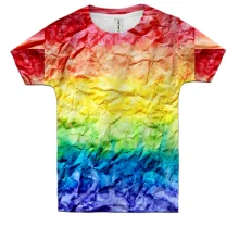 Дитяча 3D футболка Rainbow abstraction 4