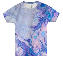 Детская 3D футболка Multicolor abstraction 13