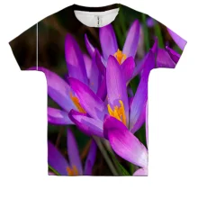 Дитяча 3D футболка Feolite flowers